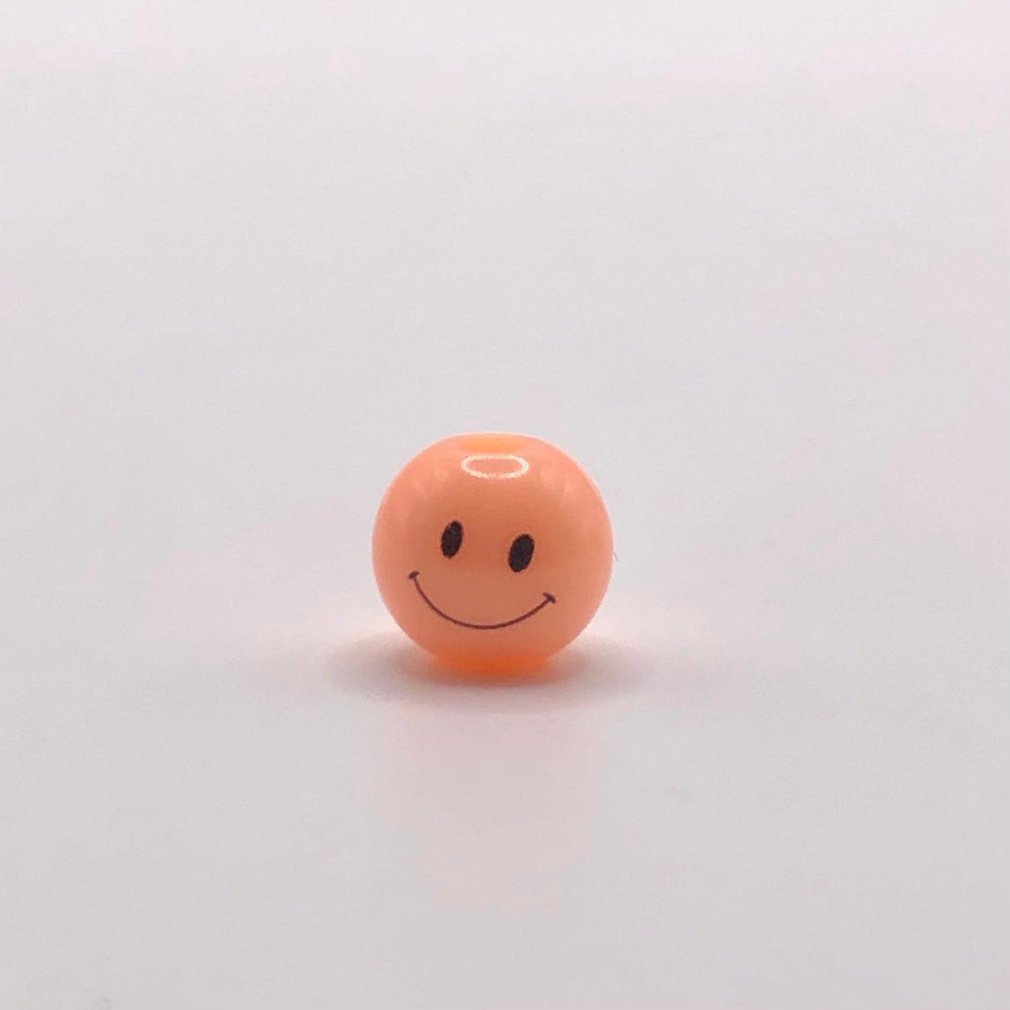 Perle Smiley multicolore - 8mm