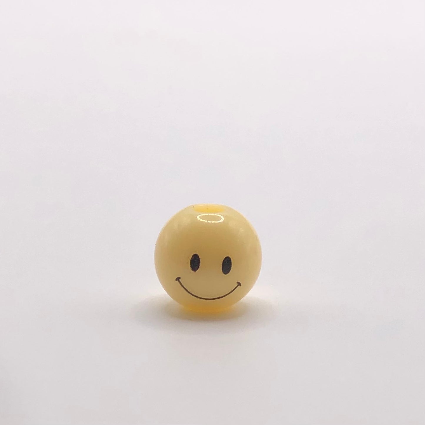 Perle Smiley multicolore - 8mm